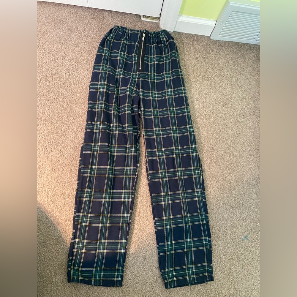 Plaid pants